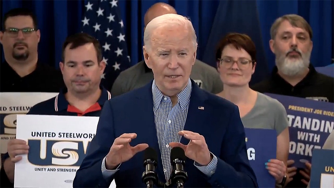 Gibbering Biden Invents Fake Story About Uncle Being Eaten By Cannibals To Attack Trump