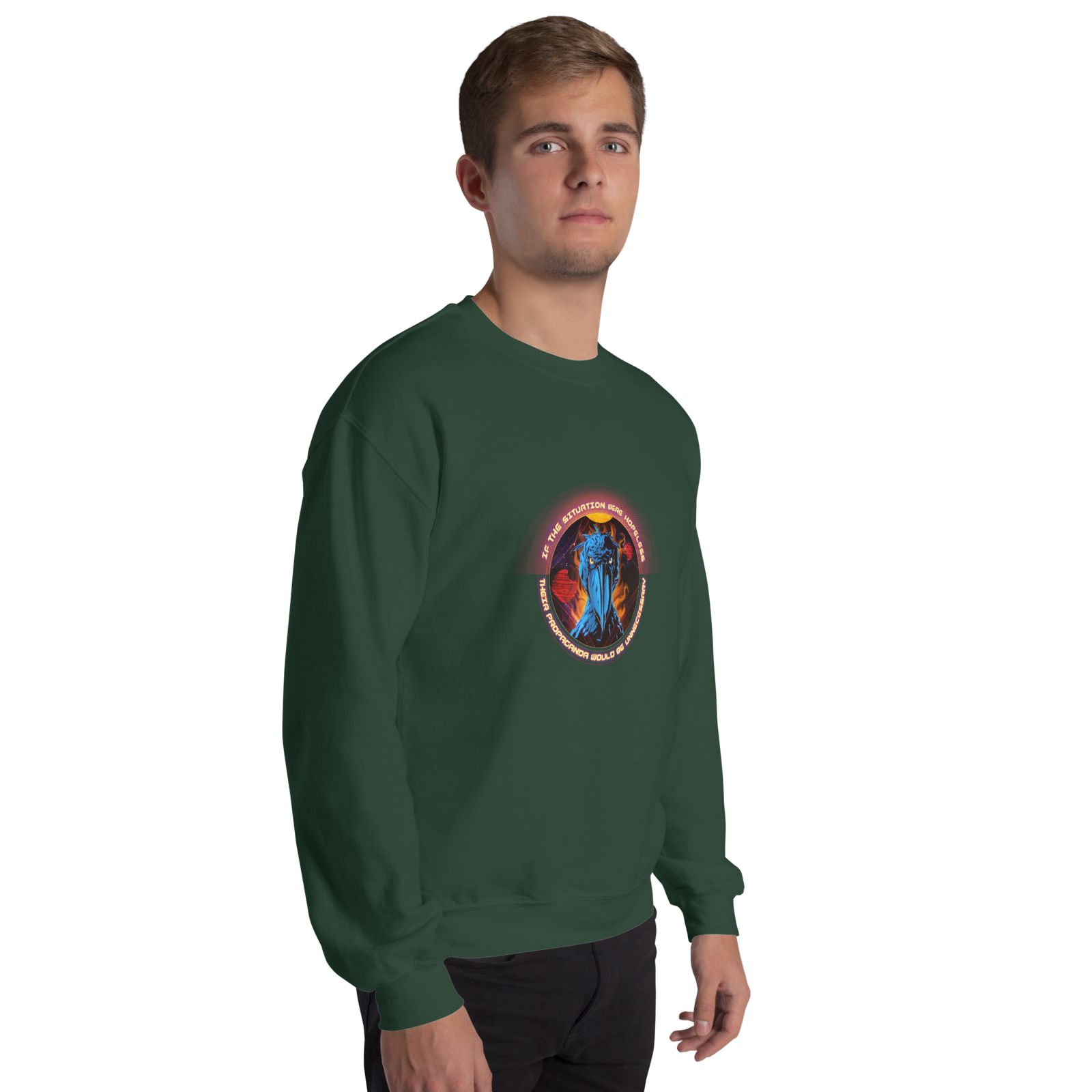 Shoebill Stork Sweatshirt - Image 4