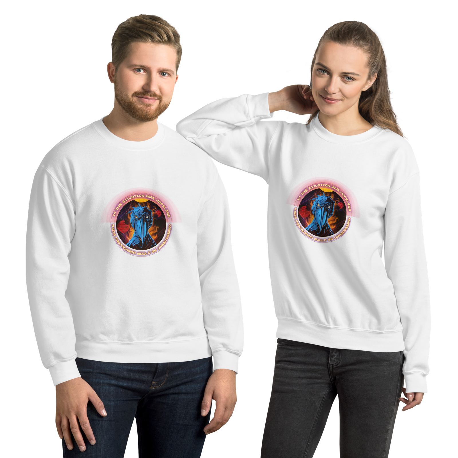 Shoebill Stork Sweatshirt - Image 2