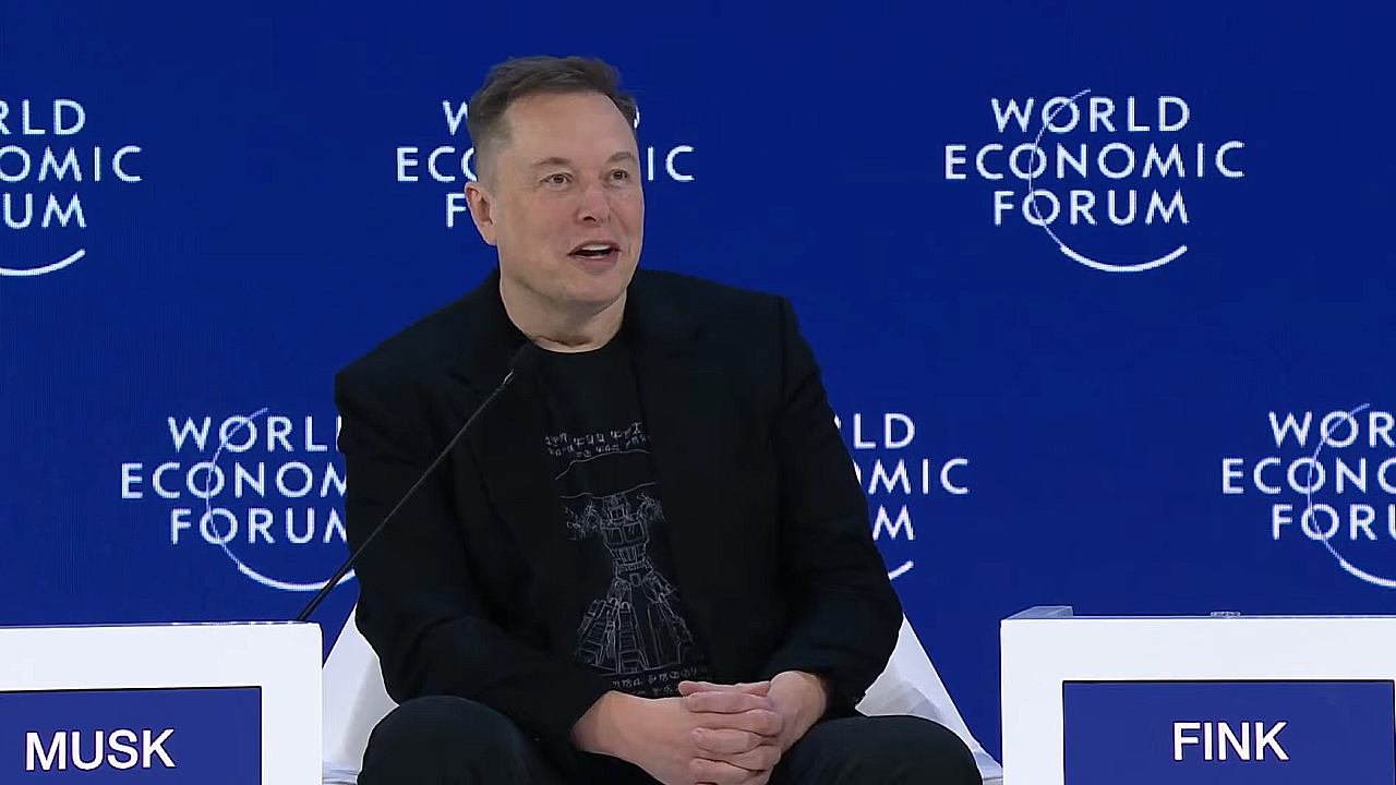 Musk INVADES Davos: Drops Red Pills On AI, Robots, And IMMORTALITY
