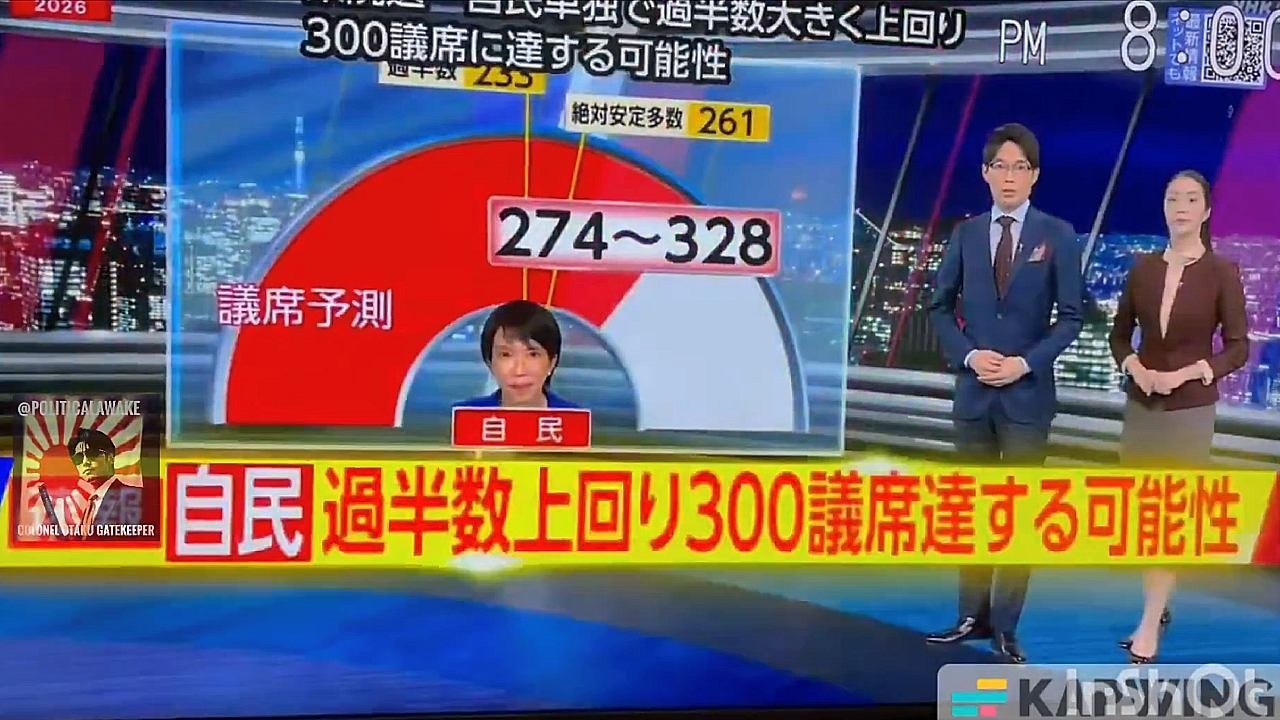 Japan&rsquo;s Anti-Mass Migration Nationalist PM Sanae Takaichi Delivers LANDSLIDE Victory