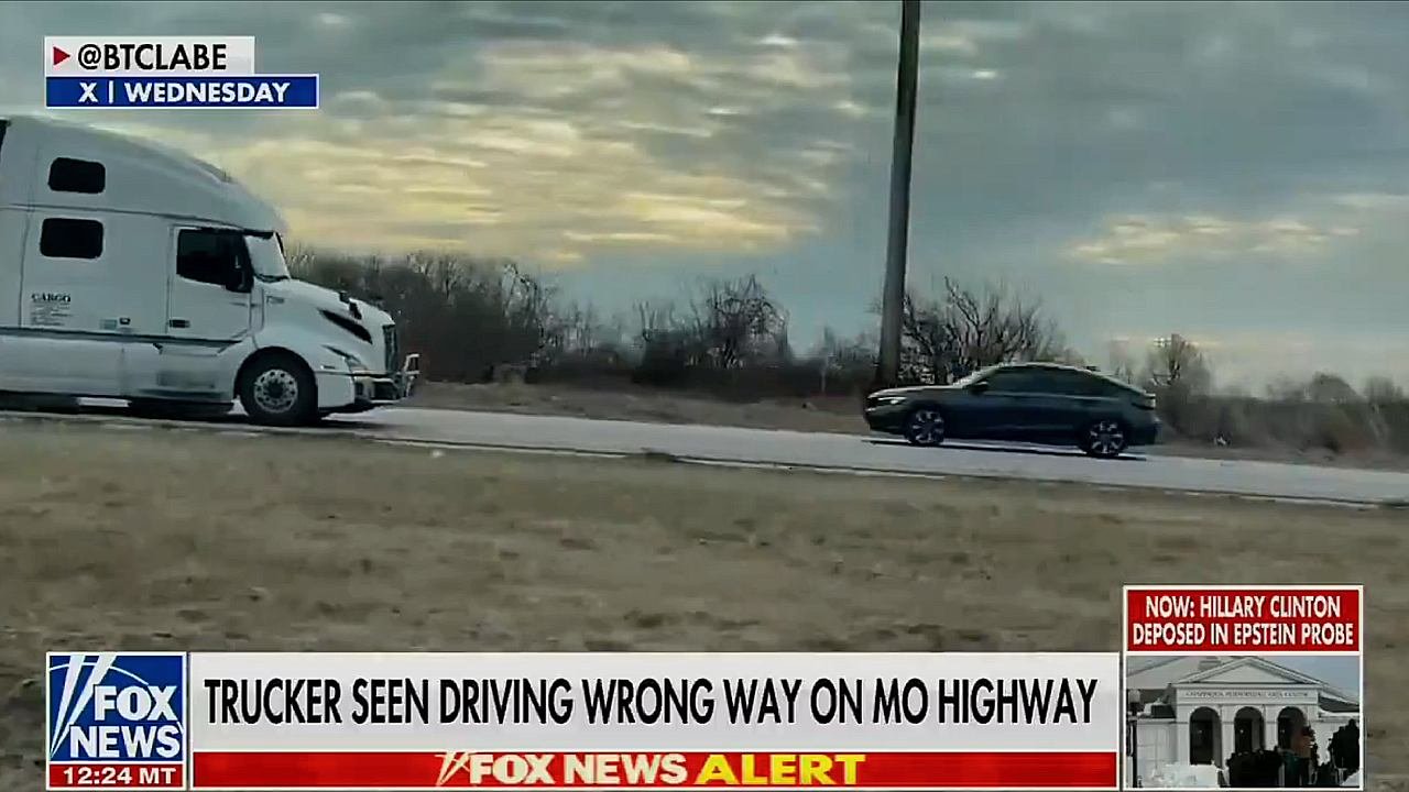 INSANE: Somali-Owned Truck Drives WRONG WAY On Highway, Driver Licensed By Tim Walz