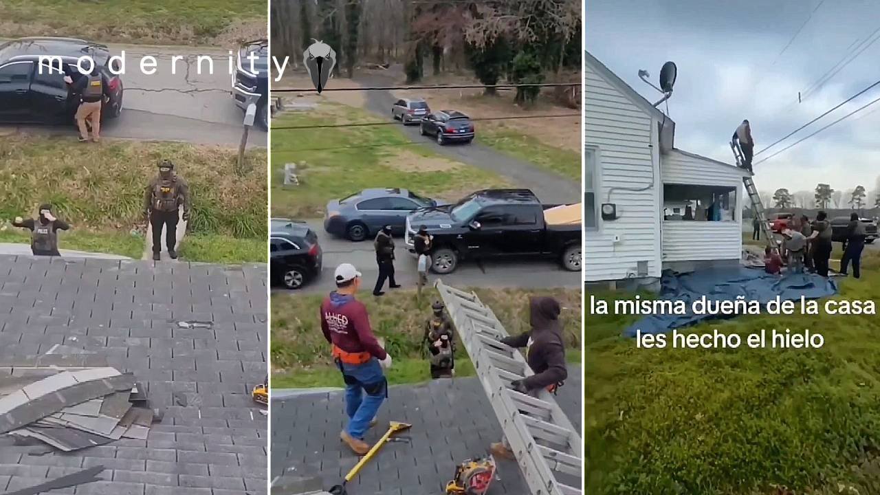 Watch: Woman Hires Roofing Co. She Knew Employed Illegals, CALLS ICE As They&rsquo;re Working - modernity