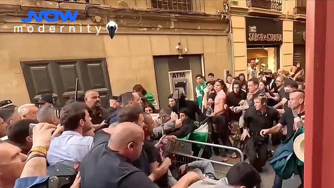 Spain ERUPTS: Patriots ATTACKED By Socialist Mob Over Mass Illegal Migrant Amnesty
