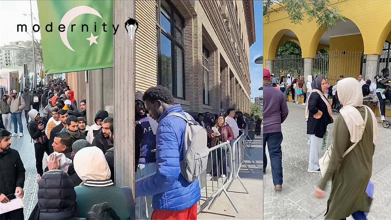 Spain’s Services CRUMBLE; Military-aged Male Migrants Overwhelm Registry Offices