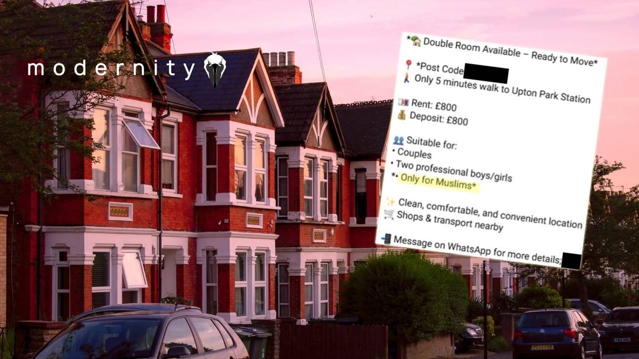 London Landlords Illegally Advertise ‘MUSLIM ONLY’ Flat Rentals Across the Capital