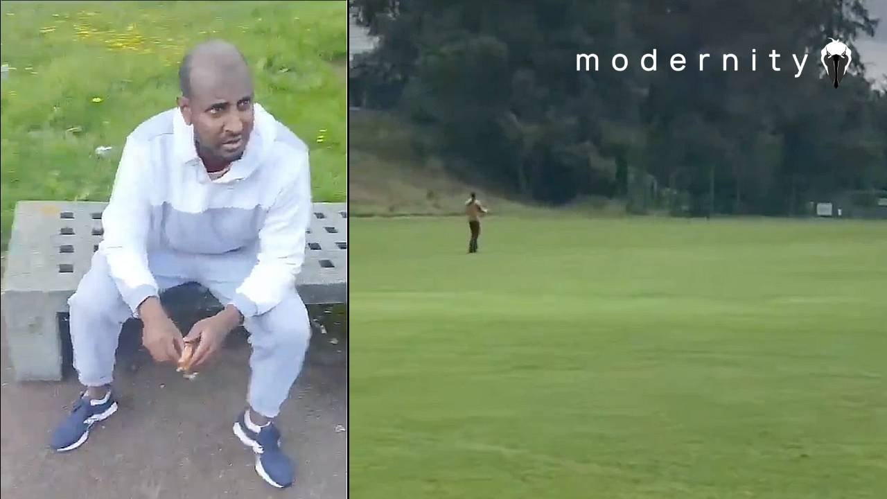 Migrants Filmed Hunting PIGEONS With FISHING RODS And Bare Hands In UK Streets - modernity