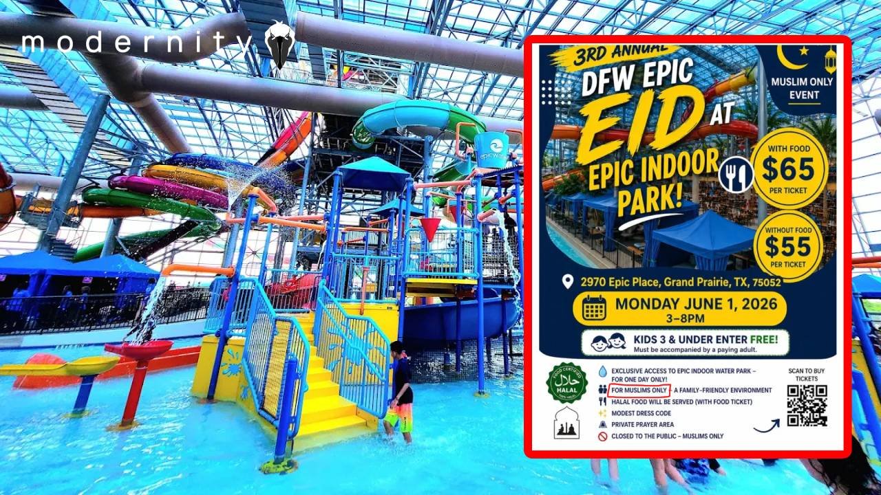 Texas Taxpayer-Funded Waterpark Advertises &lsquo;MUSLIM ONLY&rsquo; Event - modernity