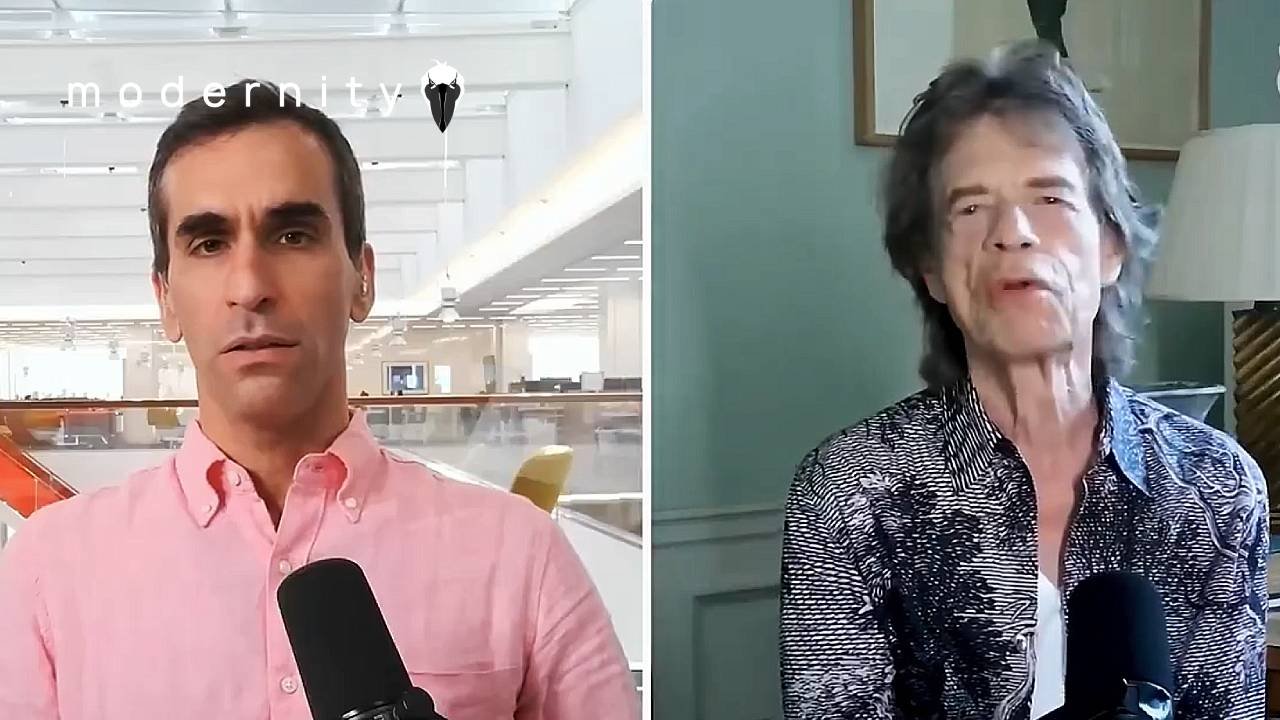 Watch: Smug NYT Podcaster Visibly Annoyed When Mick Jagger Defends Elon Musk
