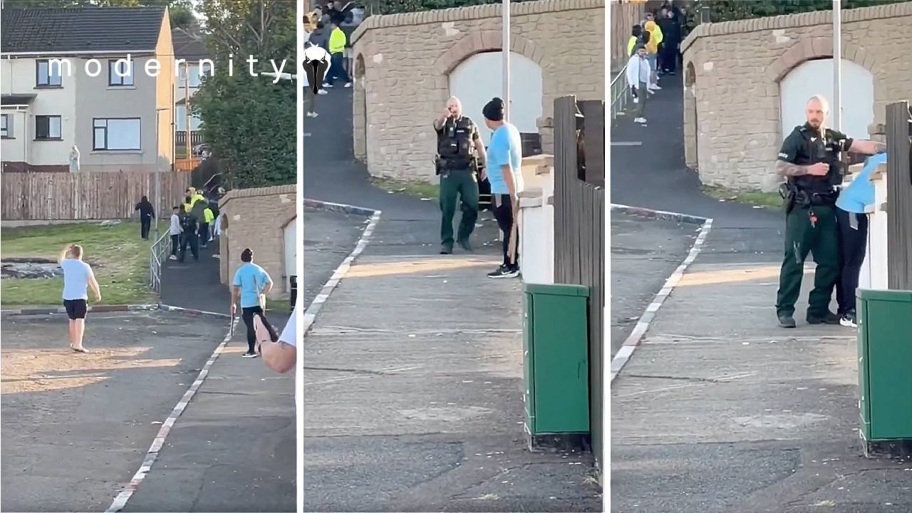 Watch: Yet Another SHOCKING Video Of UK Two Tier Policing Drops - modernity