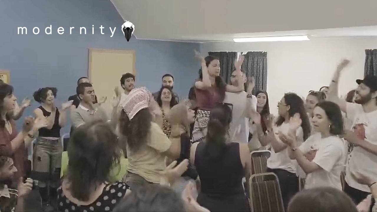 British Youth Taught To Chant &lsquo;Our Country Is an ARAB Country&rsquo; At Pro-Gaza Camp - modernity