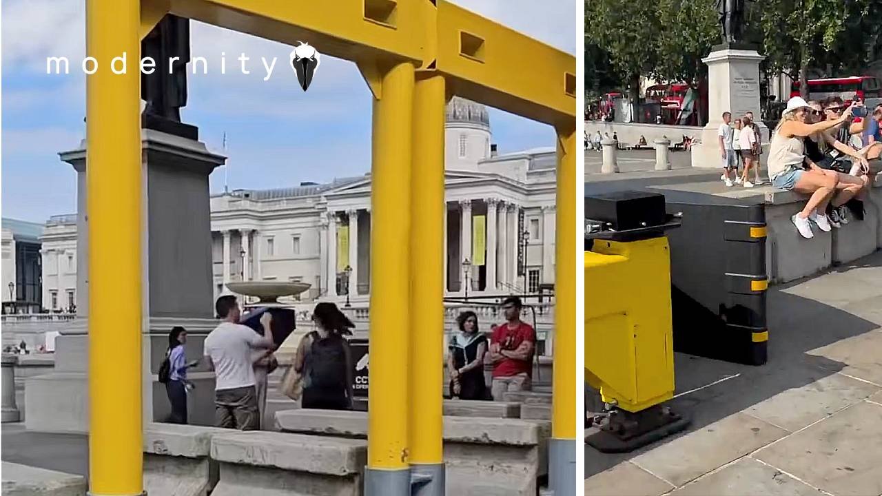 Trafalgar Square Gets Diversity Barriers&hellip; - modernity